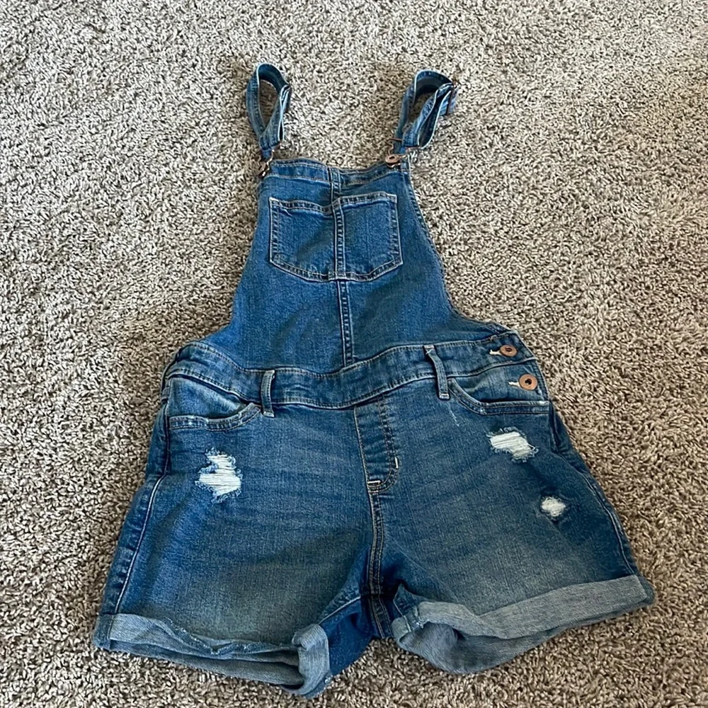 Abercrombie Kids Shortall Jean Overall - Picture 1 of 3
